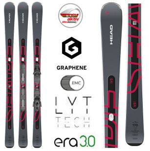 Горные лыжи Head SHAPE е-V5 AMT-PR anth/rd - 156 см